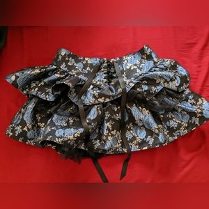 WIDOW || Fanged Faerie Brocade Mini Skirt || Dolls Kill